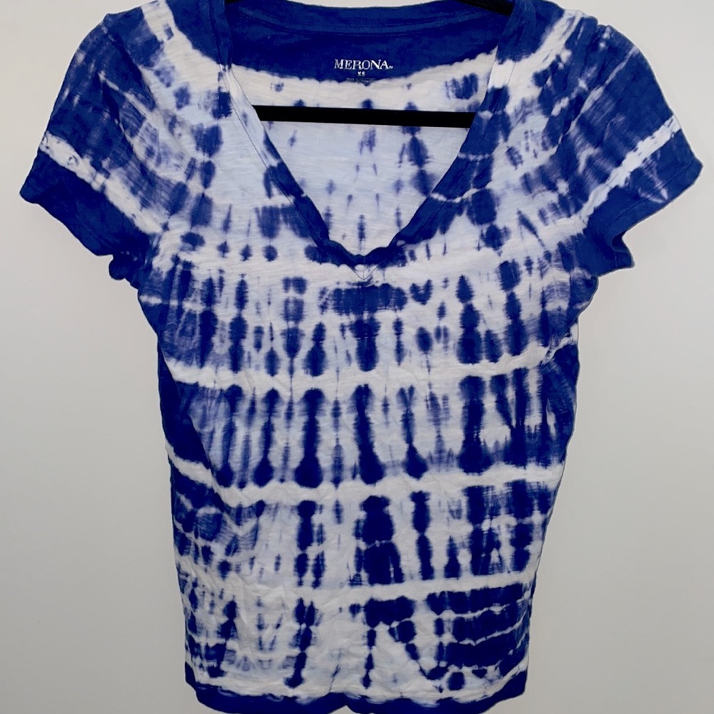 Merona Tye Dyed V Neck T-Shirt